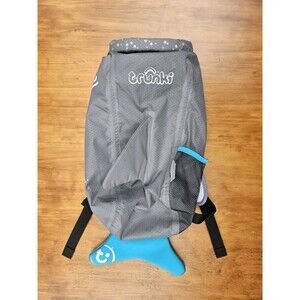 Trunki SHARK FIN PaddlePak Waterproof Duffel Kids Toddler Swim Bag Backpack Blue